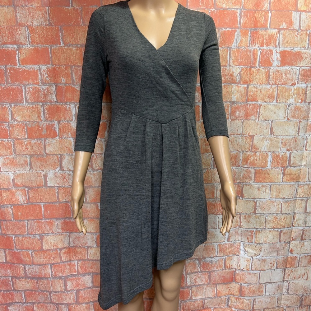 Zara Woman Asymmetrical Hem‎ Lightweight Knit Sweater Dress
